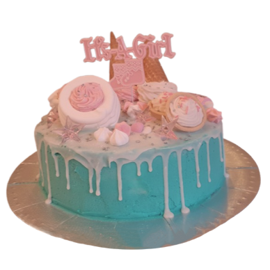 Baby Girl Cake