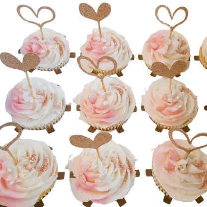 Heart Topper Cupcake